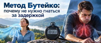 Метод Бутейко и контрольная пауза без форсированных задержек дыхания